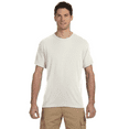 thumbnail image 1 of Gildan Men's DryBlend T-Shirt, Short Sleeve Crew Neck Classic Fit Comfort Tee, White, S, 1 of 6