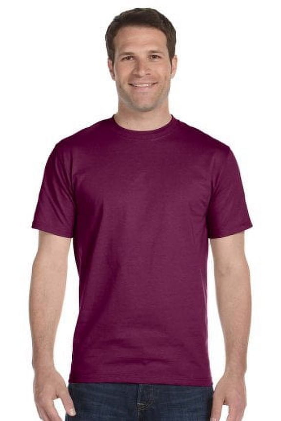Men's DryBlend T-Shirt, Style G8000, 2-Pack, Maroon, Medium