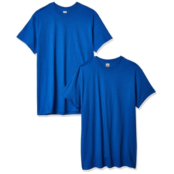 Gildan Men's DryBlend T-Shirt, Style G8000, 2-Pack, Royal, Medium