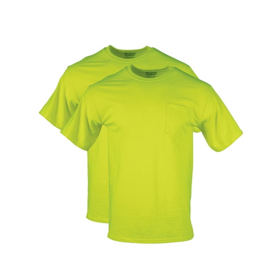 Gildan Men's DryBlend Workwear T-Shirts with Pocket, 2-Pack