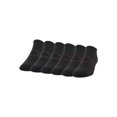 thumbnail image 1 of Gildan Men's Flat Knit No Show Socks, 6 Pairs, 1 of 5