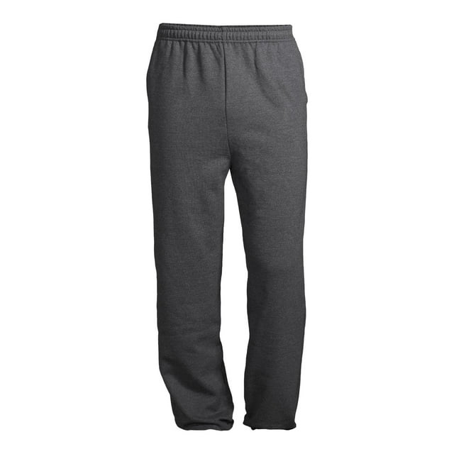 Gildan Men's Fleece Elastic Bottom Pocketed Sweatpants, up to Size 2XL