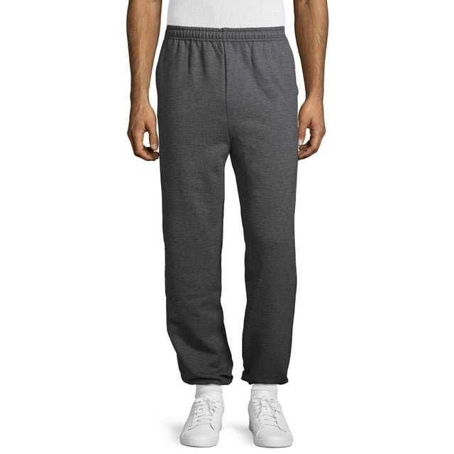 Gildan Men's Fleece Elastic Bottom Pocketed Sweatpants - Walmart.com