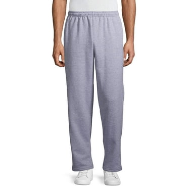 Gildan Men's Fleece Open Bottom Pocketed Sweatpants, up to Size 2XL