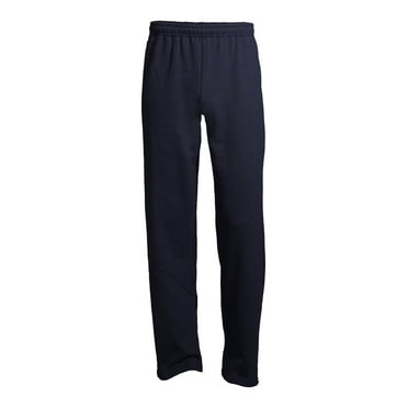 Gildan Men's Fleece Open Bottom Pocketed Sweatpants, up to Size 2XL