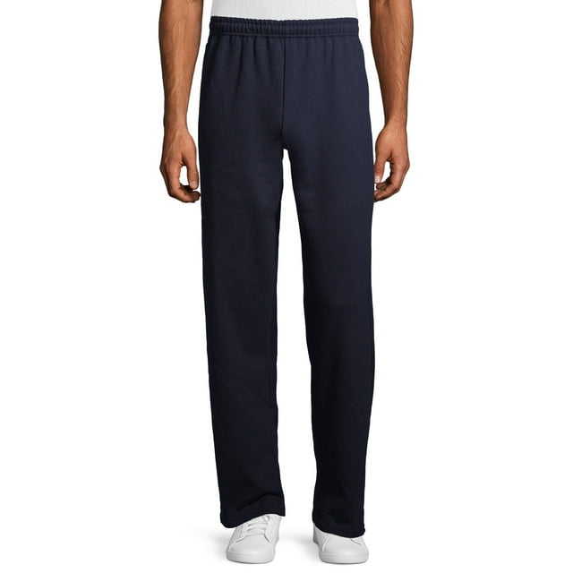 Gildan Men's Fleece Open Bottom Pocketed Sweatpants, up to Size 2XL ...