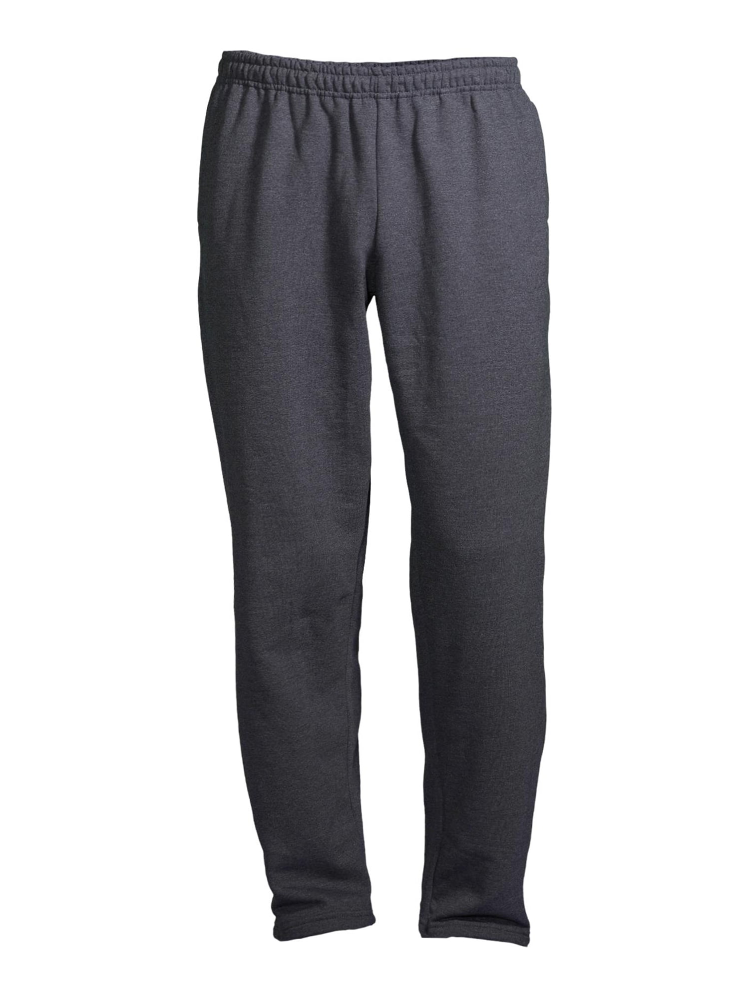 Gildan Mens Open Bottom Pocketed Sweatpants Comfy Fleece With Drawstring Size Up To 2xl 0744