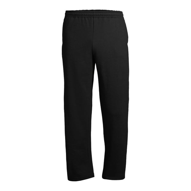 Gildan Men's Fleece Open Bottom Pocketed Sweatpants, up to Size 2XL