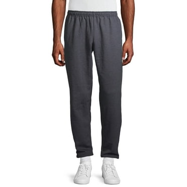Gildan Men's Fleece Open Bottom Pocketed Sweatpants, up to Size 2XL