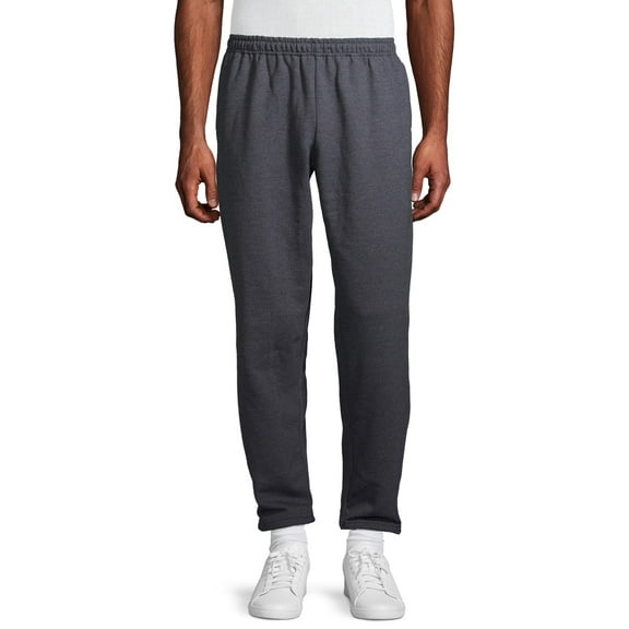 Gildan Men's Fleece Open Bottom Pocketed Sweatpants, up to Size 2XL