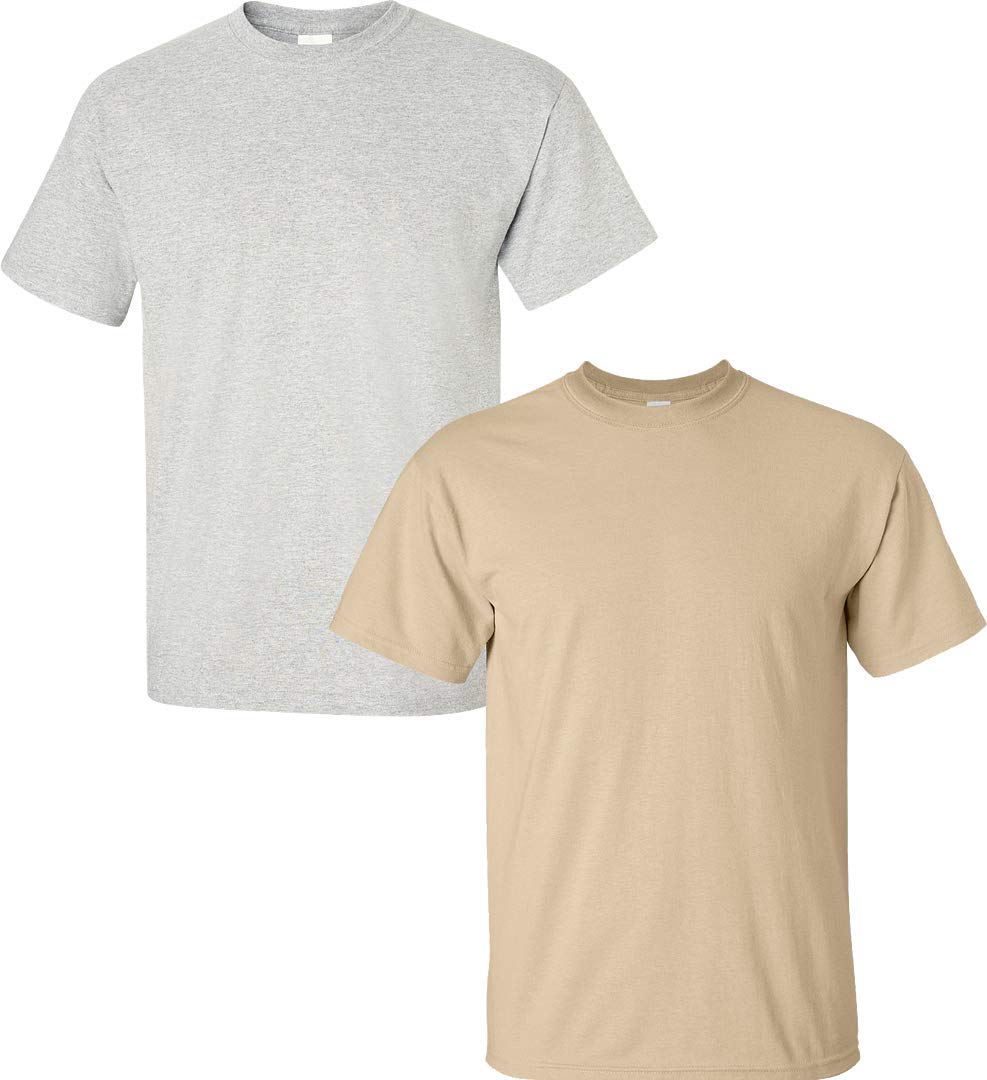 Gildan G2000 - T-Shirt Uomo In Cotone Ultra Resistente. Collo E Spalle Nastrate Per Una Durata Extra.