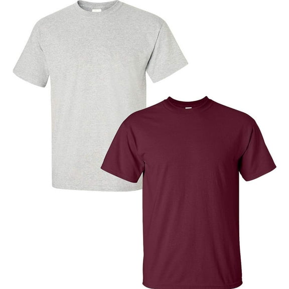 Gildan Men's G2000 Ultra Cotton Adult T-Shirt, 2-Pack