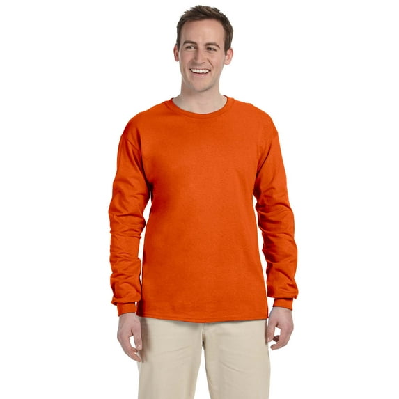 Gildan Men's G240 Ultra Cotton Long Sleeve T-Shirt, Pack Of 3
