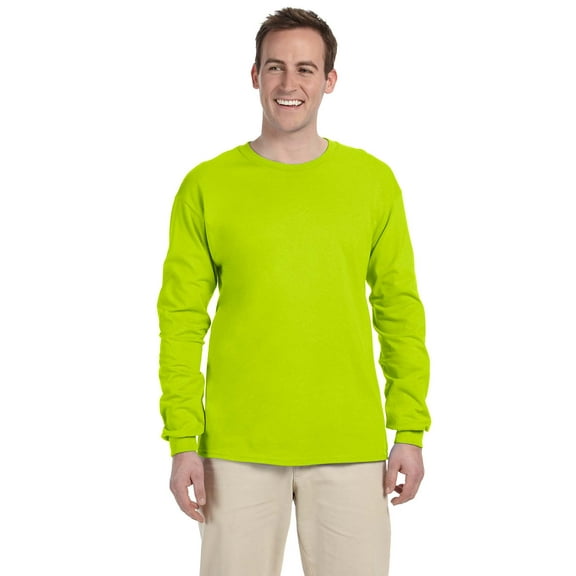 Gildan Men's G240 Ultra Cotton Long Sleeve T-Shirt, Pack Of 5