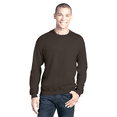 thumbnail image 1 of Gildan Men’s Heavy Blend Casual Crewneck Sweatshirt, Pullover Casual Fleece, Dark Chocolate, S, 1 of 5
