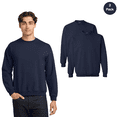 thumbnail image 1 of Gildan Men's Heavy Blend Crewneck Sweatshirt, Everyday Comfort Pullover Navy Sweater, 2-Pack, L, 1 of 5