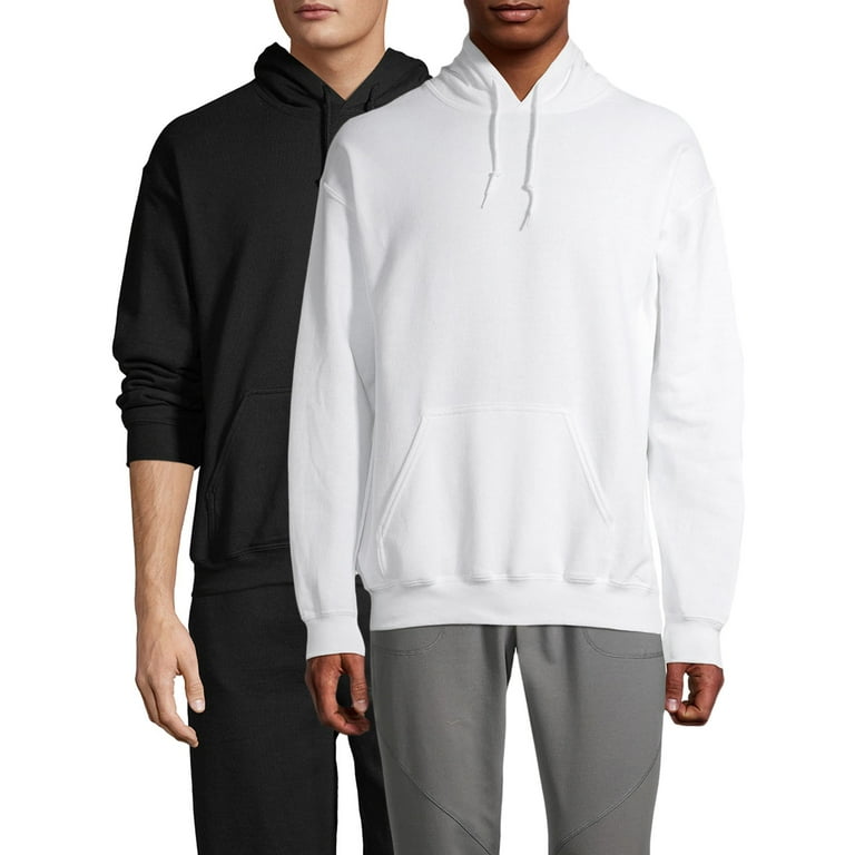 Gildan Men s Heavy Blend Fleece Hooded Sweatshirt 2 Pack Walmart