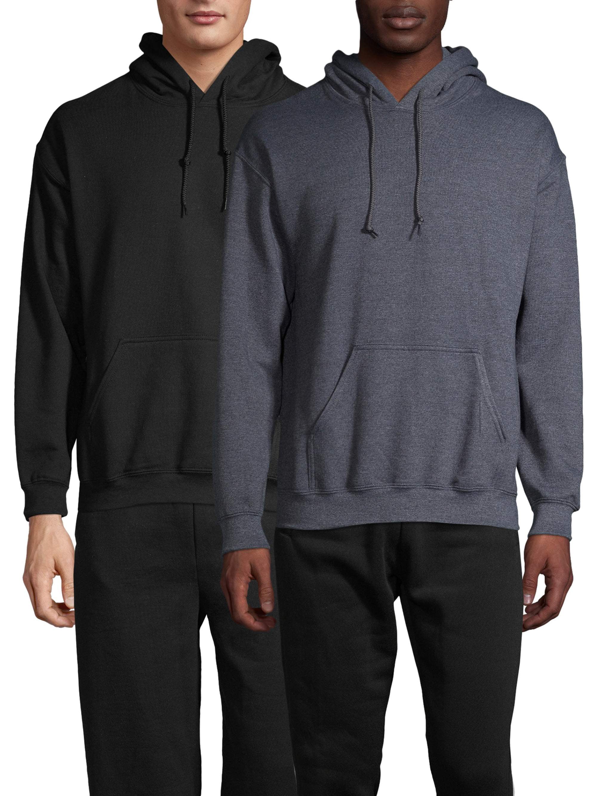 Gildan Men's Heavy Blend Fleece Hooded Sweatshirt G18500 - Classic Pullover Hoodie, 50/50 Cotton Polyester