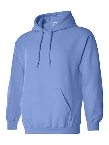 Gildan Men's Heavy Blend Hooded Sweatshirt - 8 Oz 50/50 Cotton Polyester Hoodie (Ash, Large)