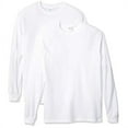 thumbnail image 1 of Gildan Men's Heavy Cotton Long Sleeve Crew Neck T-Shirt, 2 Pack, 1 of 8