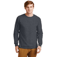 thumbnail image 1 of Gildan Men's Heavy Cotton Long Sleeve T-Shirt, 50/50 Cotton/Polyester Adult Men Long Sleeve T-Shirt Classic fit Tee, Dark Heather L, 1 of 6