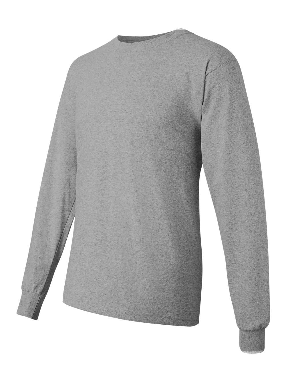Gildan Men's Heavy Cotton Long Sleeve T-Shirt, Versatile, Soft ...