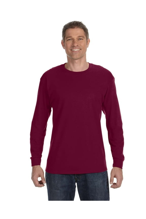 Men's Heavy Cotton Long Sleeve T-Shirt