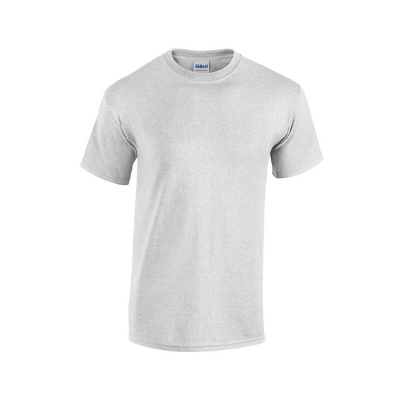 Gildan Men's Heavy Cotton Short Sleeve Crew Neck Classic Fit T-Shirt - Ash Gray - XL