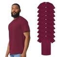 thumbnail image 1 of Gildan Men's Heavy Cotton T-Shirt , Bulk Tee for Men, Casual Short Sleeve T-Shirt, Maroon Tee, XL, 1 of 5