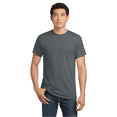 thumbnail image 1 of Gildan Men's Heavy Cotton T-Shirt, Crewneck Heavy Cotton Shirt, Dark Heather, 2XL, 1 of 5