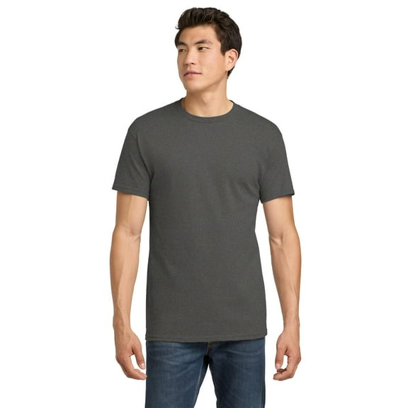 Gildan Men's Heavy Cotton T-Shirt, Crewneck Heavy Cotton Shirt, Tweed, M