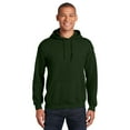 thumbnail image 1 of Gildan Heavy Blend Men’s Fleece Hooded Sweatshirt, Soft Pullover Pocket Hoodie, Forest Green, XL, 1 of 5