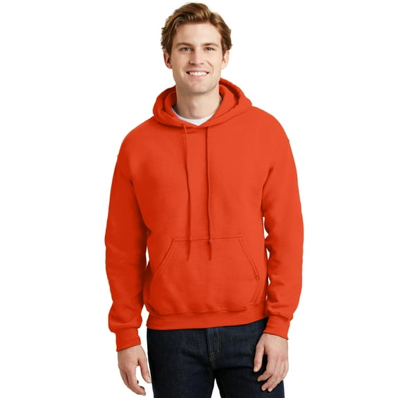 Gildan Men s Long Sleeve Front Pouch Pocket Hooded Sweatshirt 18500