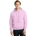 thumbnail image 1 of Gildan Men s Long Sleeve Front Pouch Pocket Hooded Sweatshirt 18500, 1 of 1
