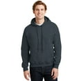 thumbnail image 1 of Gildan Men s Long Sleeve Front Pouch Pocket Hooded Sweatshirt 18500, 1 of 1