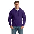thumbnail image 1 of Gildan Men's Long Sleeve Full-Zip Hooded Sweatshirt. 18600, 1 of 2