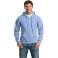 thumbnail image 1 of Gildan Men's Long Sleeve Full-Zip Hooded Sweatshirt. 18600, 1 of 1