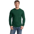 thumbnail image 1 of Gildan Men's Long Sleeve Rib Knit Cuffs T-Shirt 8400, 1 of 1