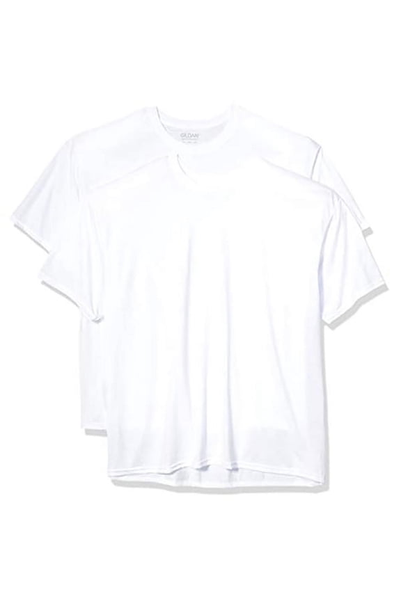 Men's Moisture Wicking Polyester Performance T-Shirt - G420 (Pack Of 2)