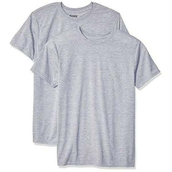 Gildan Men's Moisture Wicking Polyester Performance T-Shirt G420 (Pack Of 2)