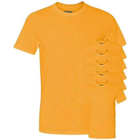 Gildan Men's Moisture Wicking Polyester Performance T-Shirt - G420 (Pack Of 6)