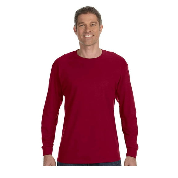 Gildan Men's Preshrunk Taped Neck Heavy Rib Knit T-Shirt, Style G5400