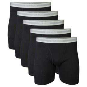 Gildan Men's Brief Underwear 6-Pack - Grey & Black Mix, Large Size, Comfort Fit | New With Tags