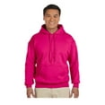 thumbnail image 1 of Gildan Men's Rib Knit Pouch Pocket Hooded Sweatshirt, Style G18500, 1 of 1