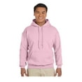 thumbnail image 1 of Gildan Men's Rib Knit Pouch Pocket Hooded Sweatshirt, Style G18500, 1 of 1