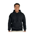 thumbnail image 1 of Gildan Men's Rib Knit Pouch Pocket Hooded Sweatshirt, Style G18500, 1 of 1