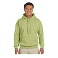 thumbnail image 1 of Gildan Men's Rib Knit Pouch Pocket Hooded Sweatshirt, Style G18500, 1 of 1