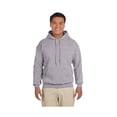 thumbnail image 1 of Gildan Men's Rib Knit Pouch Pocket Hooded Sweatshirt, Style G18500, 1 of 1