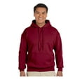 thumbnail image 1 of Gildan Men's Rib Knit Pouch Pocket Hooded Sweatshirt, Style G18500, 1 of 1
