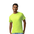 thumbnail image 1 of Gildan Men’s Safety Short Sleeve T-Shirt, Ultra Cotton, Hi Visibility Workwear, Safety Green, S, 1 of 5